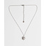 Collier 'Sunny side up' ARGENT - acier inoxydable