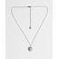 'Sunny side up' necklace SILVER - stainless steel