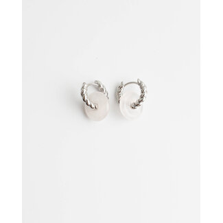 'Mara' earrings SILVER- stainless steel