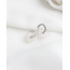 Boucles d'oreilles 'Mara' ARGENT- acier inoxydable