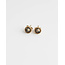 'Tara' stud earrings gold & Jaspis - stainless steel