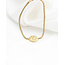 Pulsera 'Fleur' ​​ORO - acero inoxidable