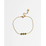 'Demi' bracelet green GOLD - stainless steel