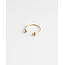 'Simplicité' ring GOLD - stainless steel