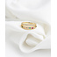 'Diamond sky' ring GOLD - stainless steel