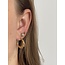 Boucles d'oreilles 'Leyla' OR - Acier inoxydable