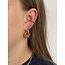 Earcuff 'Alina' PLATA - acero inoxidable