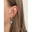 'Marly' earcuff SILVER - stainless steel