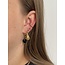 Earcuff 'Marly' PLATA - acero inoxidable