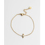 Pulsera 'Ariane' ORO blanco - acero inoxidable