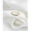 'Multicolor strass' RING GOLD - Stainless Steel (verstelbaar)