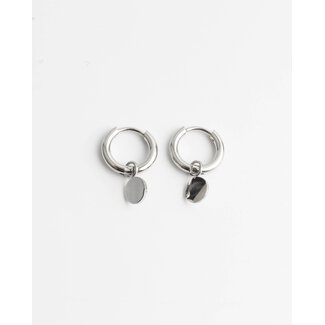 'Penny'  PENDIENTES ORO PLATA - Acero Inoxidable