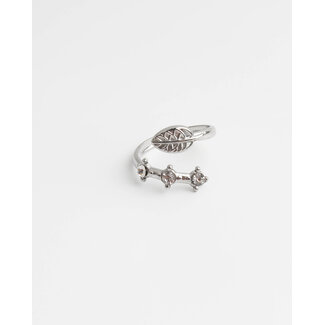 'Lena' RING SILVER - Stainless Steel
