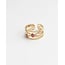 'Noelle' RING GOLD PINK - Stainless Steel