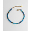 'Livia' BRACELET bleu - Acier inoxydable