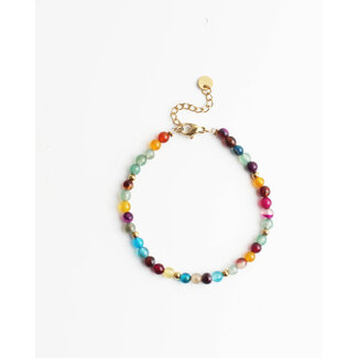 'Livia' PULSERA multicolor - Acero inoxidable  - Copy