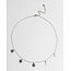 'Fiore'  COLLAR PLATA - acero inoxidable