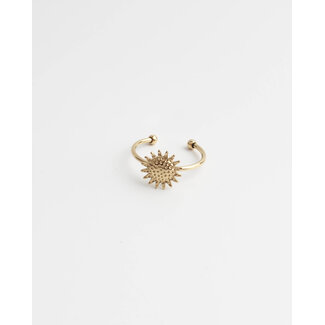 "Augustus" RING GOLD - Stainless steel - ADJUSTABLE