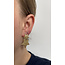 Boucles d'oreilles 'Starlight' ARGENT - acier inoxydable