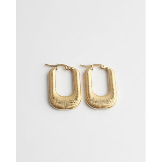 "Tamara" EARRINGS GOLD - Stainless steel