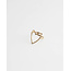'Amoureux' ring GOLD - stainless steel (verstelbaar)