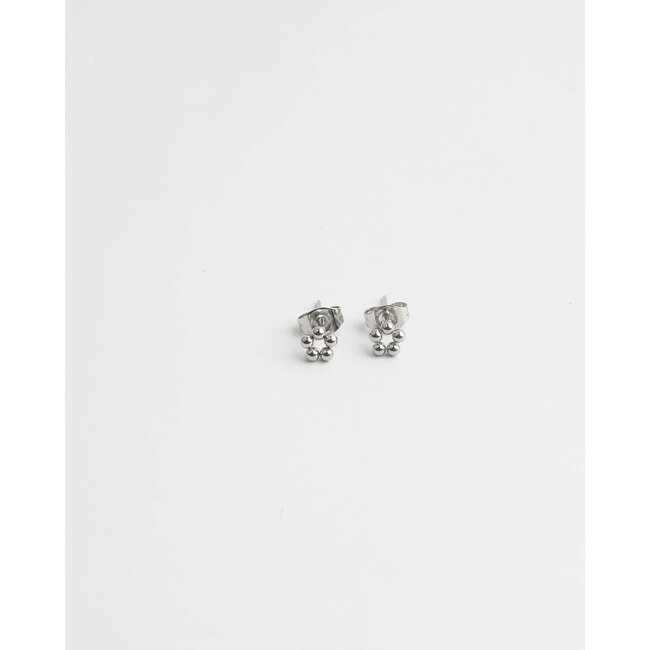 "Femke" studs SILVER - Stainless steel