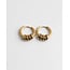 'Bali' Earrings 1 CM OF 2 CM Gold - Stainless Steel