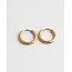 'Femme forte' earrings gold - stainless steel