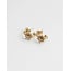 'Mon Soleil' earrings gold - stainless steel