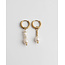 'Beau et différent' Earrings Asymmetric earrings - stainless steel