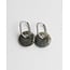 'Tirza' Earrings Labradorite Silver - Stainless Steel