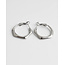 Boucles d'Oreilles 'Gigi' Argent - Acier Inoxydable