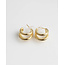 Boucles d'oreilles 'Juliette' or - plaqué or