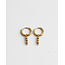 'Julie' Earrings Gold - Stainless Steel