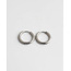 Basic Silver Earrings 1.5 CM - Stainless Steel