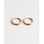 Boucles d'Oreilles Or Basic 1.5 CM - Acier Inoxydable