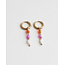 'Annelot' BOUCLES D'OREILLES - Acier Inoxydable