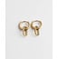 'Lorette' earrings gold - Stainless Steel