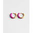 Pendientes de Happy Times Pink - Acero inoxidable