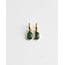 'Leonore' earrings Green - stainless steel