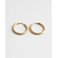 'Lulu' Earrings 2 CM Gold - Stainless Steel