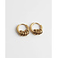 'Bali' Earrings 1 CM OF 2 CM Gold - Stainless Steel