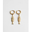 "Fish" EARRINGS GOLD - Stainless steel