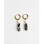 Dora & pearl Leopard Earrings Gold - Stainless steel