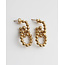 'Zizi' earrings gold - Stainless steel