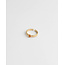 'Zosia' RING GOLD Orange - Stainless Steel (adjustable)