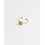 'Celine' ring gold - stainless steel (verstelbaar)