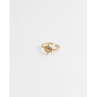 'SHINE' RING GOLD - STAINLESS STEEL (ADJUSTABLE)