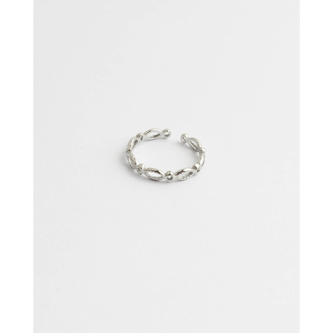 'Alia' Ring Silber - Edelstahl