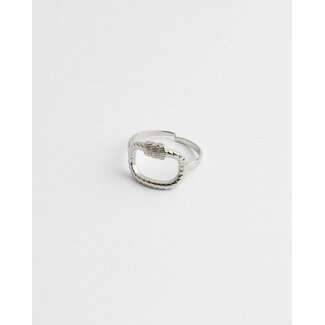 Ava 'Ring Silver - Acciaio inossidabile (regolabile)